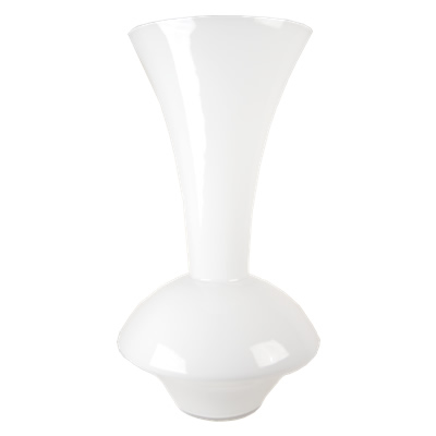 Urn Vase: White H-21.5", Open D-10.5", Max D-12" (2pcs/Case)