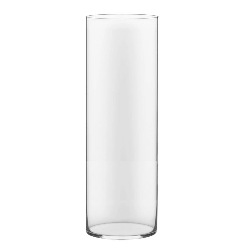Glass Cylinder Vases.  H-30", Open D - 10", Pack of 1 pc