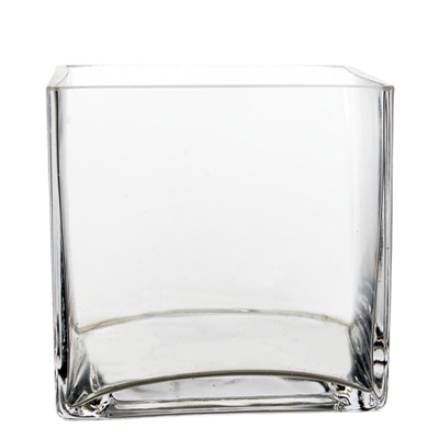 Cube Vase. H-4", Pack of 12 pcs