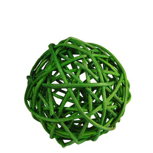 Twig Ball Vase Fillers: GreenMedium D-3"(Pack of 30 bags - $2.40/bag)