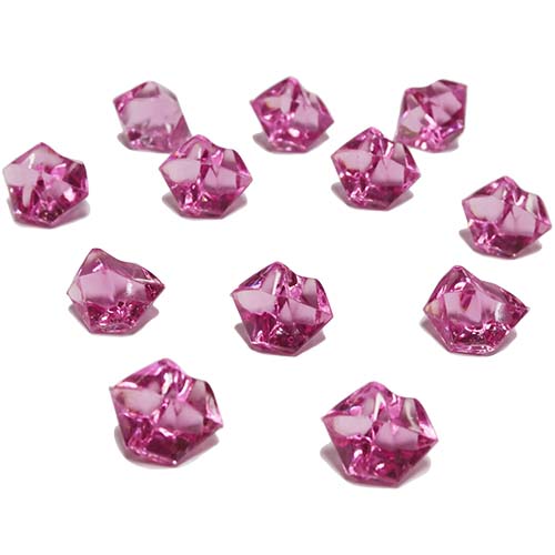 Acrylic Ice: Rose Pink (12 bags - $3.60/bag) 