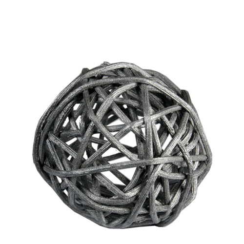 Twig Ball Vase Fillers: SilverMedium D-3"(Pack of 30 bags - $2.60/bag)