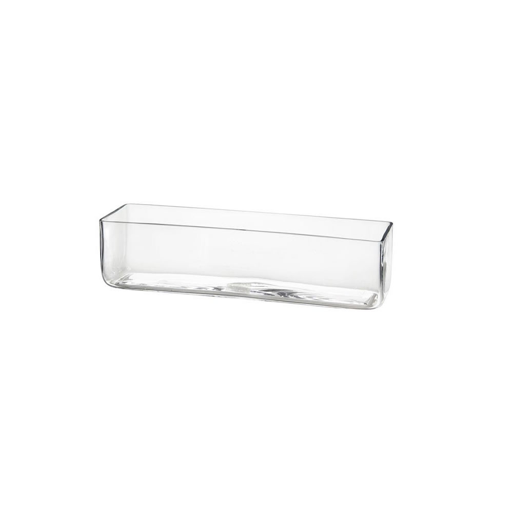 Rectangle Vase. H-4", Pack of 6 pcs