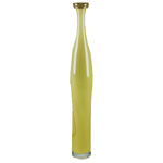 Monroe Bottle Vase: Cream H-20", Open-1.5" 