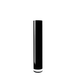Black Cylinder Vase H-23.75", Open D - 4", Pack of 4 pcs
