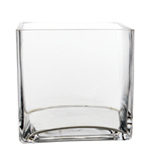 Cube Vase. H-4.75" , Pack of 6 pcs