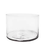 Glass Cylinder Vases.  H-8", Open D - 12" , Pack of 3 pcs