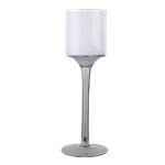 Stemmed Candle Holders. Color: White. H-7.5", Pack of 36 pcs