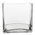 Cube Vase. H-6", Pack of 6 pcs