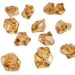 Acrylic Rocks Vase Fillers, Pack of 24 bags, Color: Amber