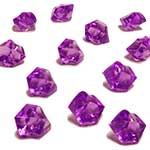 Acrylic Rocks Vase Fillers, Pack of 24 bags, Color: Violet