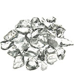 Crushed Colored Glass. Color:  Clear, Pack of 24 bags