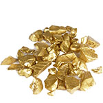 Crushed Colored Glass. Color:  Gold, Pack of 24 bags
