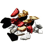Crushed Colored Glass. Color:  Mix, Pack of 24 bags