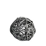 Twig Ball Vase Fillers: SilverSamll D-2"(Pack of 50 bags - $2.60/bag)