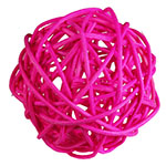 Twig Ball Vase Fillers: PinkLarge D-4"(Pack of 15 bags - $3.90/bag)