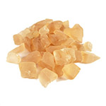 Frosted Sea Glass. Color:  Frosted Light  Peach, Pack of 24 bags