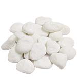Large River Pebbles: White (12 bags - $1.60/bag) 