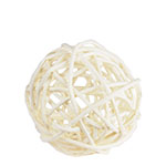 Twig Ball Vase Fillers: WhiteMedium D-3"(Pack of 30 bags - $2.40/bag)