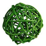 Twig Ball Vase Fillers: GreenLarge D-4"(Pack of 15 bags - $3.90/bag)